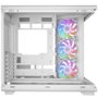 Mars Gaming MC-REV Caja Semitorre Blanca con Flujo de Aire Invertido y ARGB
